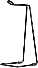 Headset Stand Headset Holder Metal Headphone Stand Headset Stand Universal Headphone Holder Metal Desk Display Hanger Holder for Headset Desktop Headset Holder (Color : Black)