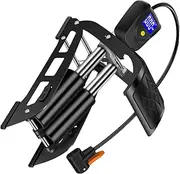 Kisangel Bike Air Pressure Pump Foot Pump Digital Display for Bicycle Car Motorcycle High Voltage
