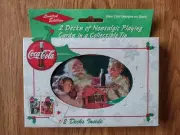 Vintage - 1999 Coca Cola "2 Decks of Nostalgic Playing Cards in Collectible Tin"