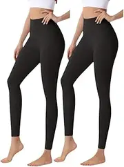 [Gadgets Mafia] High Waisted Leggings for Women,Water Repellent Tummy Control Fur Fleece Lined Leggings,Thermal Bottoms Workout Gym Stretchy Yoga Pants Plus Size