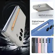 Fr Samsung Galaxy Z Fold5 Fold4 Fold3 Rugged Slim Case with Stylus + Screen Film