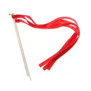 15Pcs Wedding Ribbon Sticks Party Ribbon Streamers Sticks Red