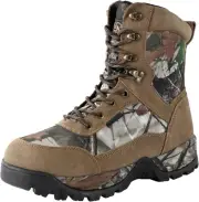 Men's Hunting Boots Waterproof Hiking Lightweight Camo Work Boots, 8...