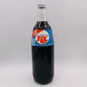 1977 RC Cola FULL Glass Bottle 1 Liter Bottled Portland Oregon VTG Royal Crown