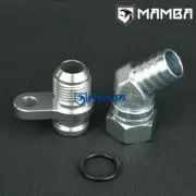 08~15 Mitsubishi 4B11T Lancer EVO X 10AN Turbo Oil Return Drain Flange Fitting