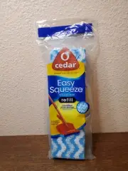 O Cedar Easy Squeeze Sponge Mop Refill Microfiber Wave Sponge - New & Sealed!