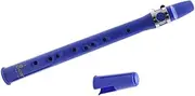 JOINPAYA 1 Set Mini Pocket Saxophone for Beginners Portable Instrument Blue Develop Music Skills Creativity for Novices Smooth Surface Safe Fun