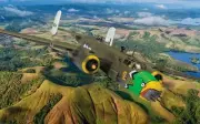 1944 B-25D Mitchell Bomber Red Wrath 1/72 Diecast Model Corgi WWII USAF