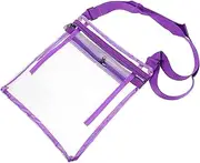 Transparent Wallet Purse Black Shoulder Strap Purse Transparent Purse Black Handbag Pu Leather Sports Wallet on a String Crossbody