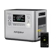 [UK Direct] Aferiy P210 2400W LiFePO4 Portable Power Station With 200W/400W Solar Panel, 2048Wh Solar Generator LiFePO4