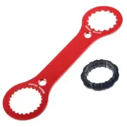 Removal Install Bottom Brackets Wrench with Adapter Bike Tool Spanners Universal
