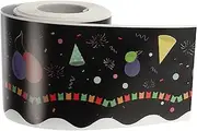 jojofuny 20m Classroom Border Sticker Blackboard Border Trim Decorative Sticker Bold for Festival Decor