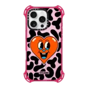 iPhone 16 Pro Bounce Case MagSafe Compatible Leopard Love