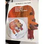 英文正版艾瑞卡爾-棕熊棕熊，你看到了什麼? ERIC CARLE BROWN BEAR 廖彩杏書單