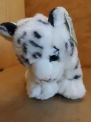 Wild Republic 2005 Cuddlekins White Tiger 12" Beanbag Stuffed Animal Plush
