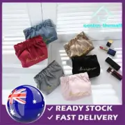 Dutch Velvet Elastic Hair Tie Organizer Elastic Storage Bag Lipstick Bag AL