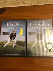 Tom Watson Lessons of a Lifetime ~ 2 Dvd & Booklet (2-Disc Set) Golf Advice