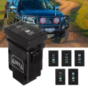 For Ford Ranger PX Mazda Dual Switch Push Button Driving Light Fog Spot LED Bar