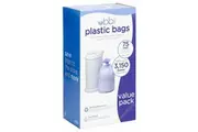 Ubbi Bin 3 Pack Plastic Liner Bags | 75 Bags Holds up to 3150 Newborn Nappy Diapers