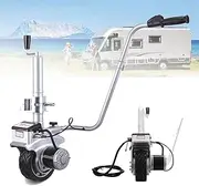 Motorised Trailer Support Wheel, 12 V Mover, Automatic Brake Increase Efficiency,For Camper Boat Trailer