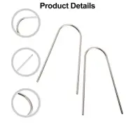 Double DIN Radio Removal Tools U Style Car Stereo Extraction Pins (2pcs)