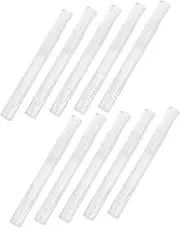 HAPINARY 10pcs Empty Nail Oil Pens with Brush Tip Transparent Twist Tubes for Cuticle Oil Lip Gloss for Travel DIY Beauty Routine
