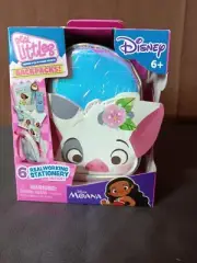 UNOPENED Moose Toys, LLC Disney Real Littles Backpack Moana Pua The Pig