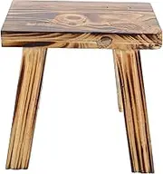 BUTIFULSIC Solid Wood Stool Bathroom Stool Stools for Bathtub Stool Stools Stool Display Base Kid Stools Cute Step Stool Vanity Stool Bed Side Step Stool Short Stool Wooden