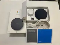 在飛比找Yahoo!奇摩拍賣優惠-盒裝 Google Nest Mini 第2代 (近全新+壁