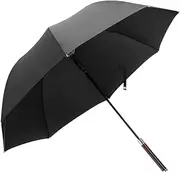 Portable Golf Umbrella 55 Inch Windproof Automatic Open Stick Umbrella Heavy Duty British Gentleman Canopy Vented Umbrella for Business Business