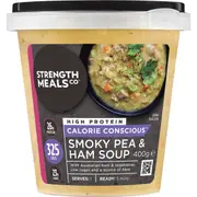 Strength Meals Co Smoky Pea And Ham High Protein Soup 400g