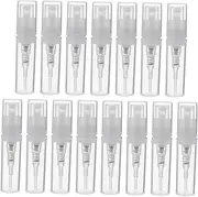 HONITANO 30Pcs Plastic Perfume Spray Bottles Refillable Travel Atomizers for Perfume Skincare and Daily Use Portable Lightweight Holders for Sharing