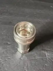 1″ NPT ISO 7241-B Stainless Steel Quick Disconnect Hydraulic Female Coupler