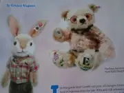 5p Margarete Steiff GMBH Toy/Doll Company History Article / Kaufman
