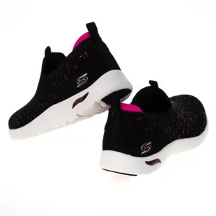 【SKECHERS】女 休閒系列 ARCH FIT REFINE(104277BKMT)