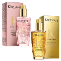 在飛比找Yahoo奇摩購物中心優惠-KERASTASE 花漾粉/金緻柔馭露 100ml 兩款任選