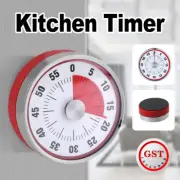 60 Minutes Kitchen Timer Counter Time Oven Mechanical Visual Timers Magnetic 8CM