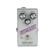 Greer Amps Lightspeed Organic Overdrive - Limited Edition Silver / Purple...