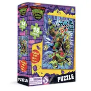 48pc Crown Teenage Mutant Ninja Turtles Kids/Childrens 23x26cm Puzzle 3yrs+