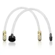 Hydraulic Steering Filler Kit Bleed Kit Fill Tube Marine Tool Rust Free Quick Connect Professional Bleed Kit for Seastar