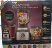 Ninja DETECT Power Blender + Processor Kitchen System TB400 Silver BRAND NEW