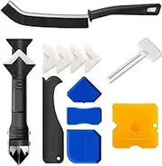 Silicone Remover Tool, Sealant Grout Removal Finishing Tool, Caulking and Smoothing Caulking and Smoothing Tools Set