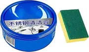 Stainless Steel Cleaning Cream - 300g Metal Polish Cleaner Wax - Household Supplies, Pot Bottom Polish, Metal Polishing Cream For Grease, Oven