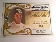 2018 Topps Allen & Ginter Fantasy Goldmine 5x7 Randy Johnson Mariners 16 05/49