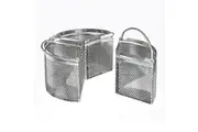 Soffritto A Series Stainless Steel Divided Steaming Basket 18 x 10cm