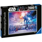 2000pc Ravensburger Star Wars Universum Family Jigsaw Puzzle Game 98x75cm