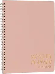 Monthly Calendar Planner - Aesthetic Monthly Appointment Planner - Concise Smooth Schedule Organizer Journal with Task Checklist for Family Student Teacher