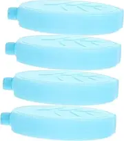 BESPORTBLE Ice Packs for Coolers 4-Pack Freezer Lunch Box Accessories Portable Cooler