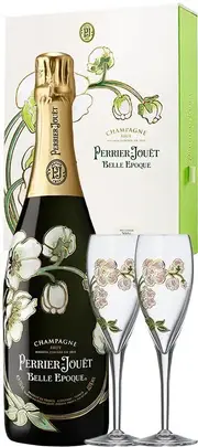 Perrier Jouet Belle Epoque Brut Twin 2015 Gift Pack