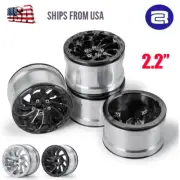 41mm 2.2" Alloy Beadlock Wheel Rims for AXIAL Wraith YETI TRX-4 1:10 RC Crawler
